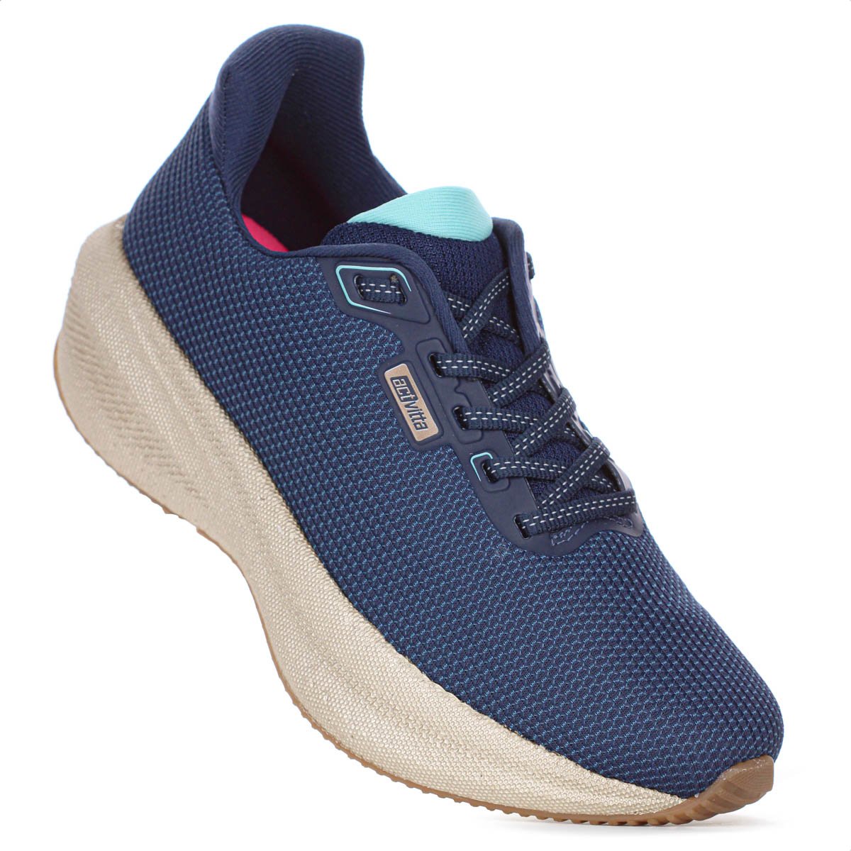 Tenis Actvitta Tec Mesh Light Azul Marinho - Feminino Azul 5