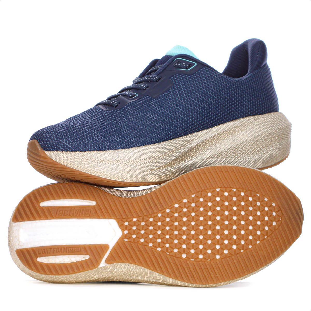Tenis Actvitta Tec Mesh Light Azul Marinho - Feminino Azul 10