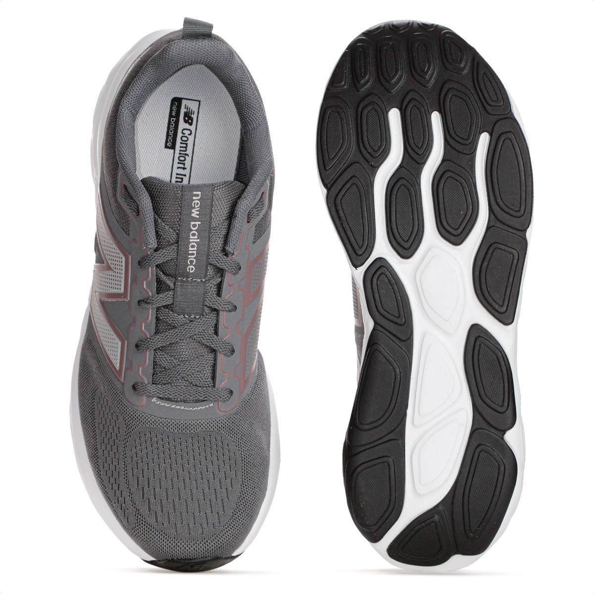 Tenis New Balance 460 V4 Grafite e Marrom - Masculino Cinza 4