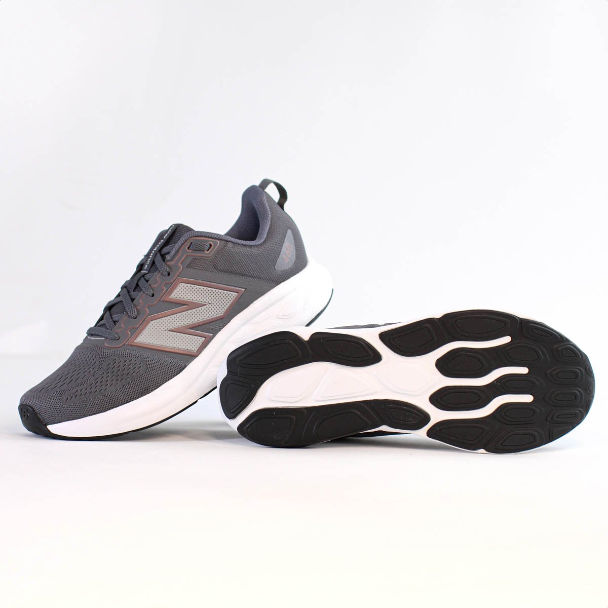 Tenis New Balance 460 V4 Grafite e Marrom - Masculino Cinza 9