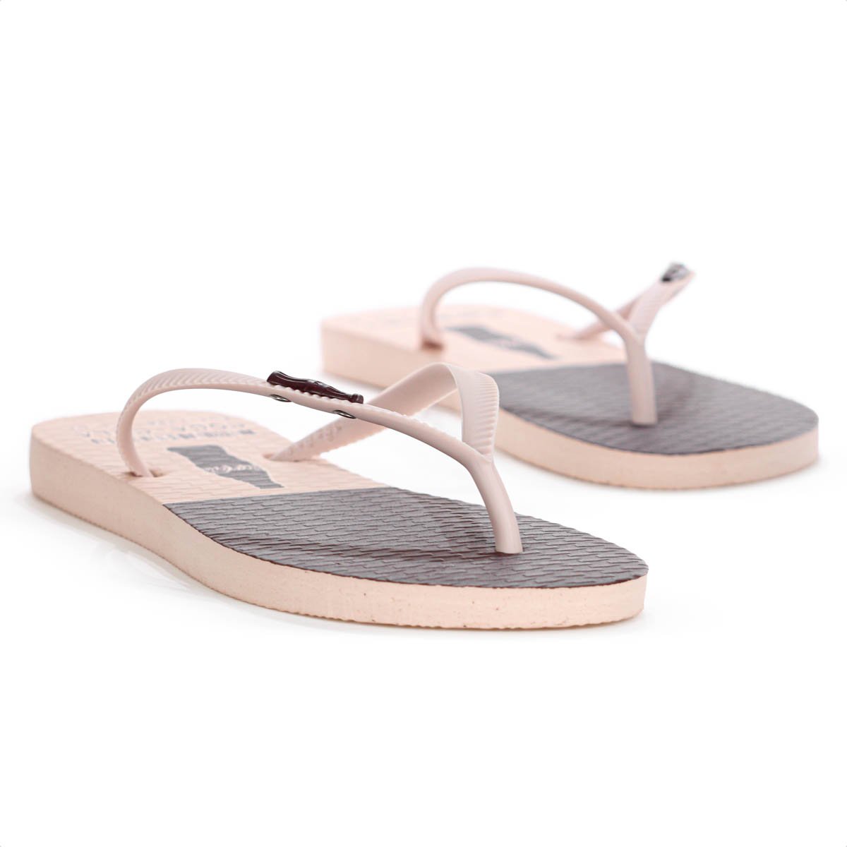 Chinelo Coca Cola Truist Rosa Claro e Bordo - Feminino Rosa 2