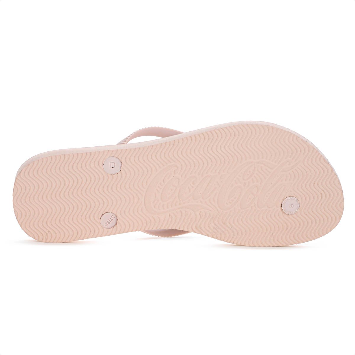 Chinelo Coca Cola Truist Rosa Claro e Bordo - Feminino Rosa 6