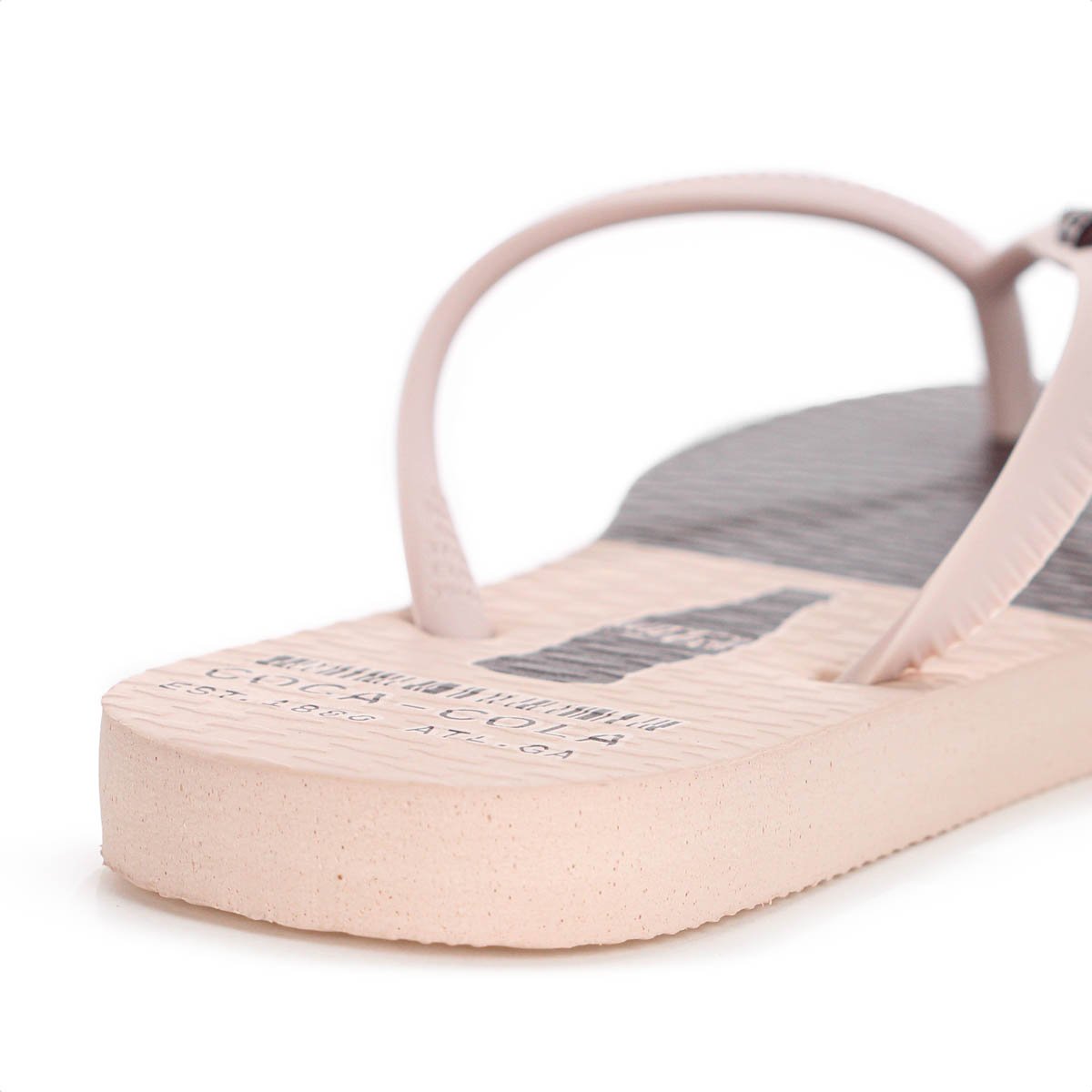 Chinelo Coca Cola Truist Rosa Claro e Bordo - Feminino Rosa 9