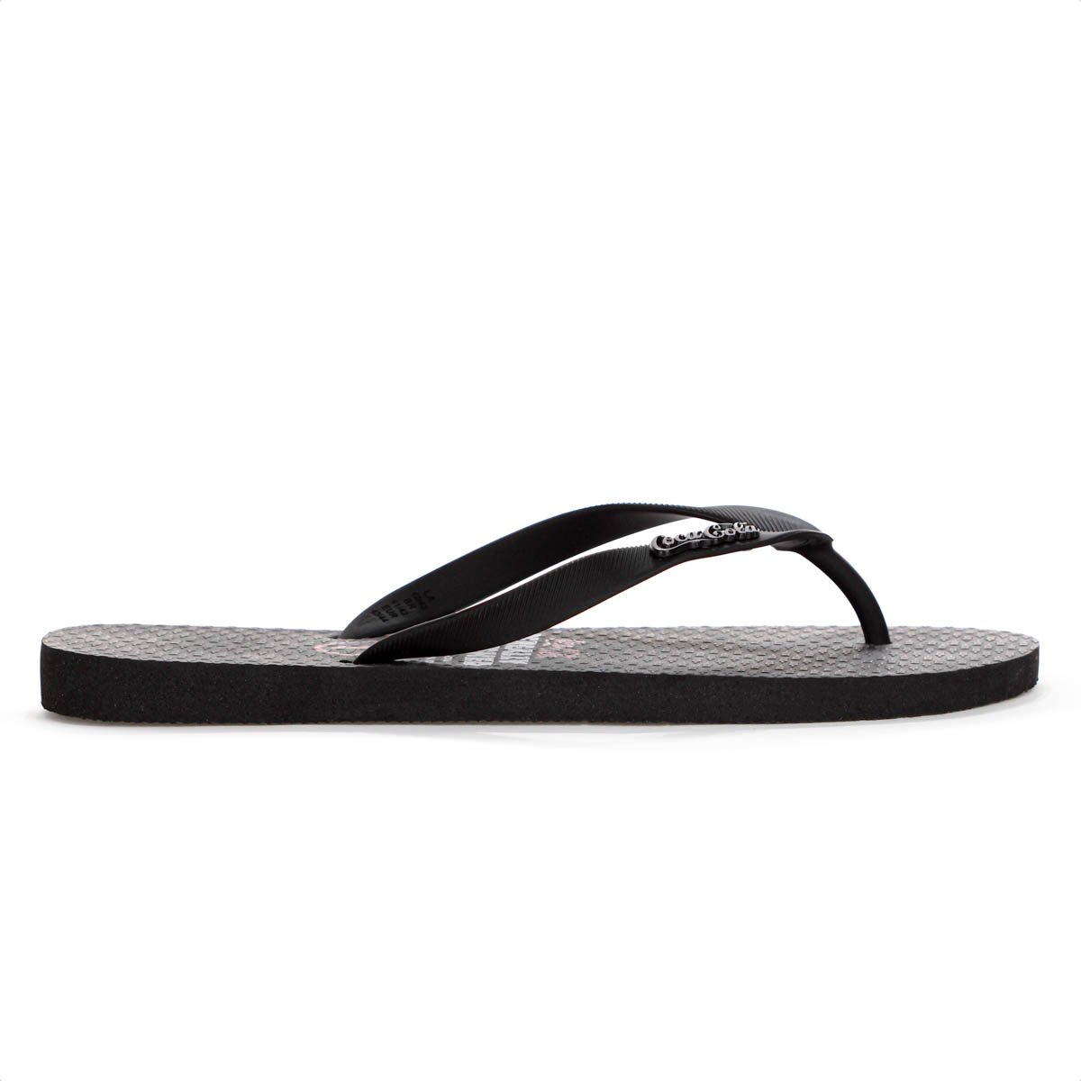 Chinelo Coca Cola Live Since 1886 Preto - Masculino Preto 4