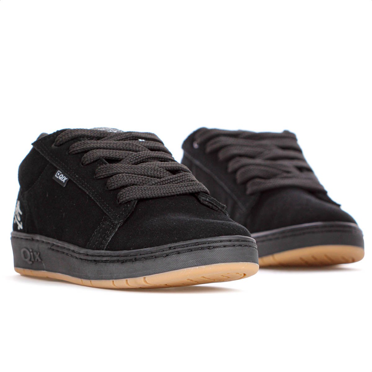 Tenis Qix Allan Mesquita Camurca Preto e Marrom - Masculino Preto 3