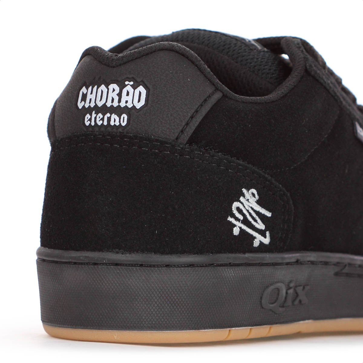 Tenis Qix Allan Mesquita Camurca Preto e Marrom - Masculino Preto 7