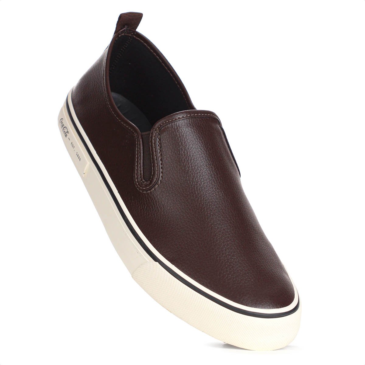 Tenis Coca Cola Iate City Town Marrom - Masculino  Marrom 3