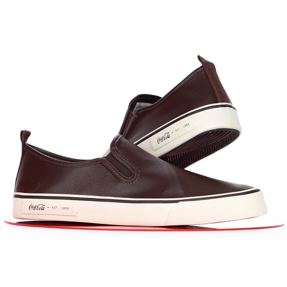 Tenis Coca Cola Iate City Town Marrom - Masculino  Marrom 8