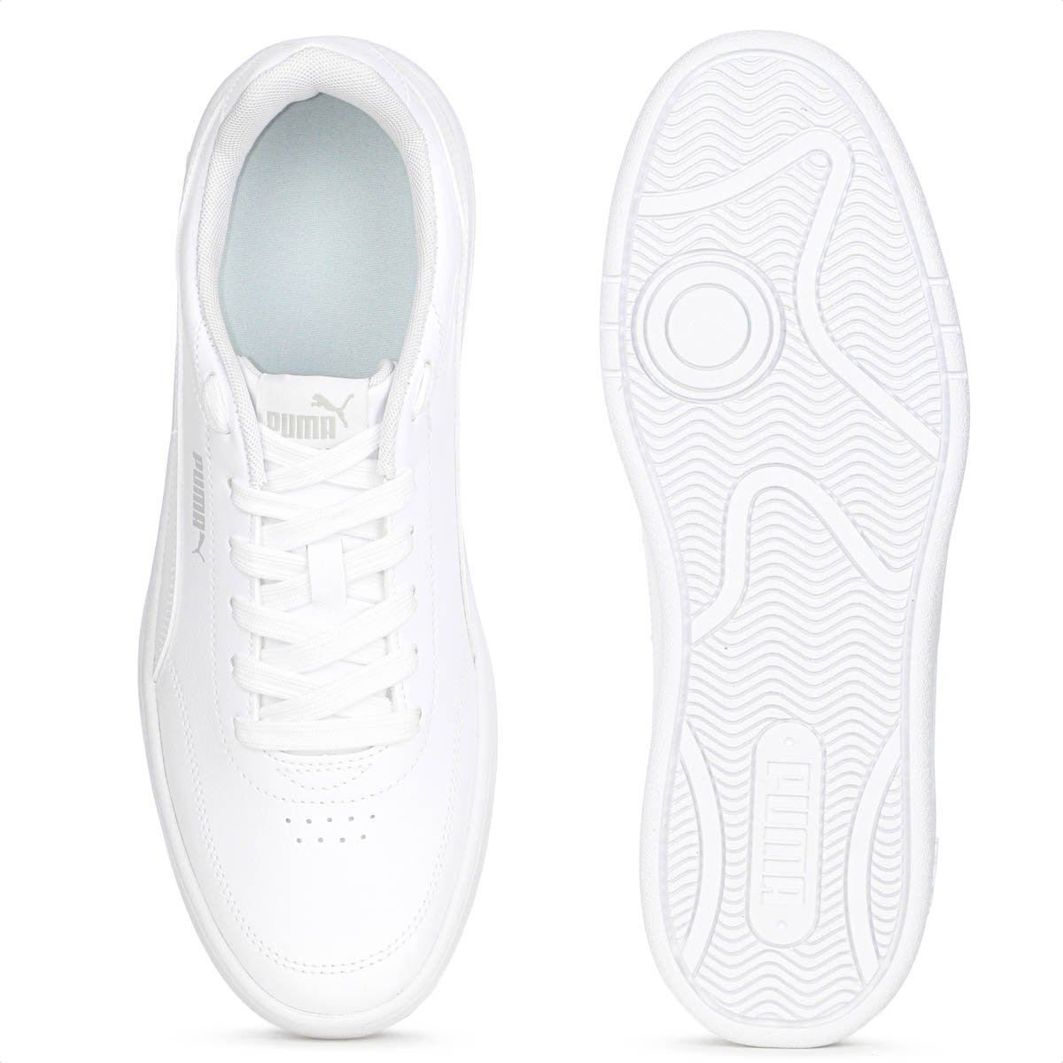 Tenis Puma Court Classic Clean BDP Branco - Masculino Branco 4