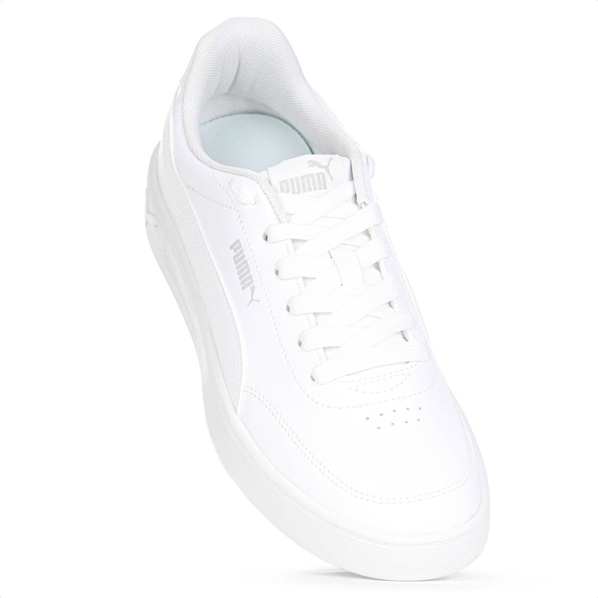 Tenis Puma Court Classic Clean BDP Branco - Masculino Branco 5