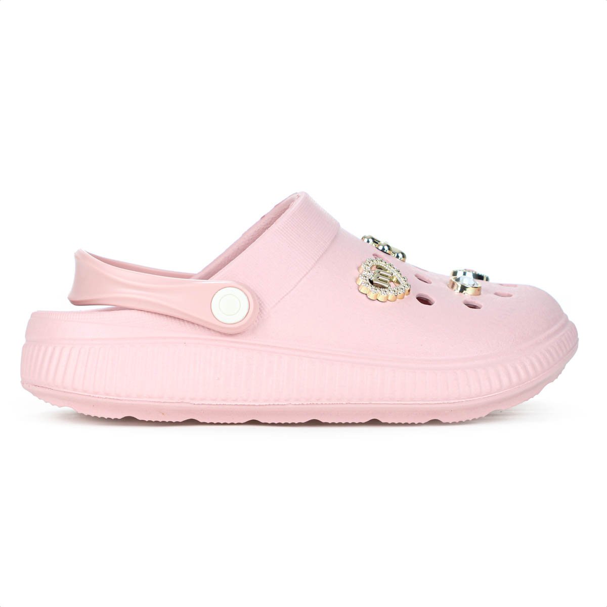 Sandalia Babuche Molekinha Clog Rosa Claro - Infantil Rosa 2