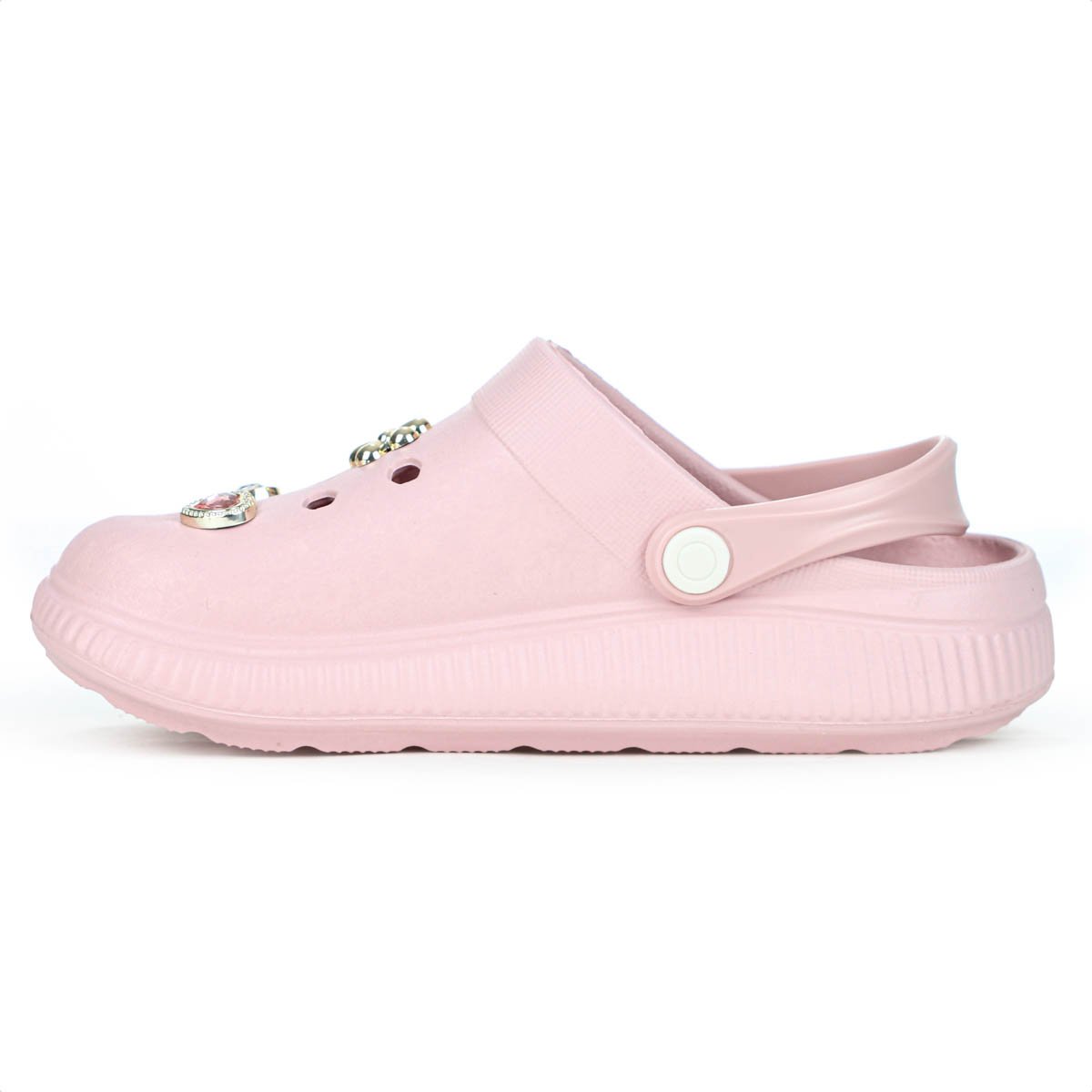 Sandalia Babuche Molekinha Clog Rosa Claro - Infantil Rosa 3