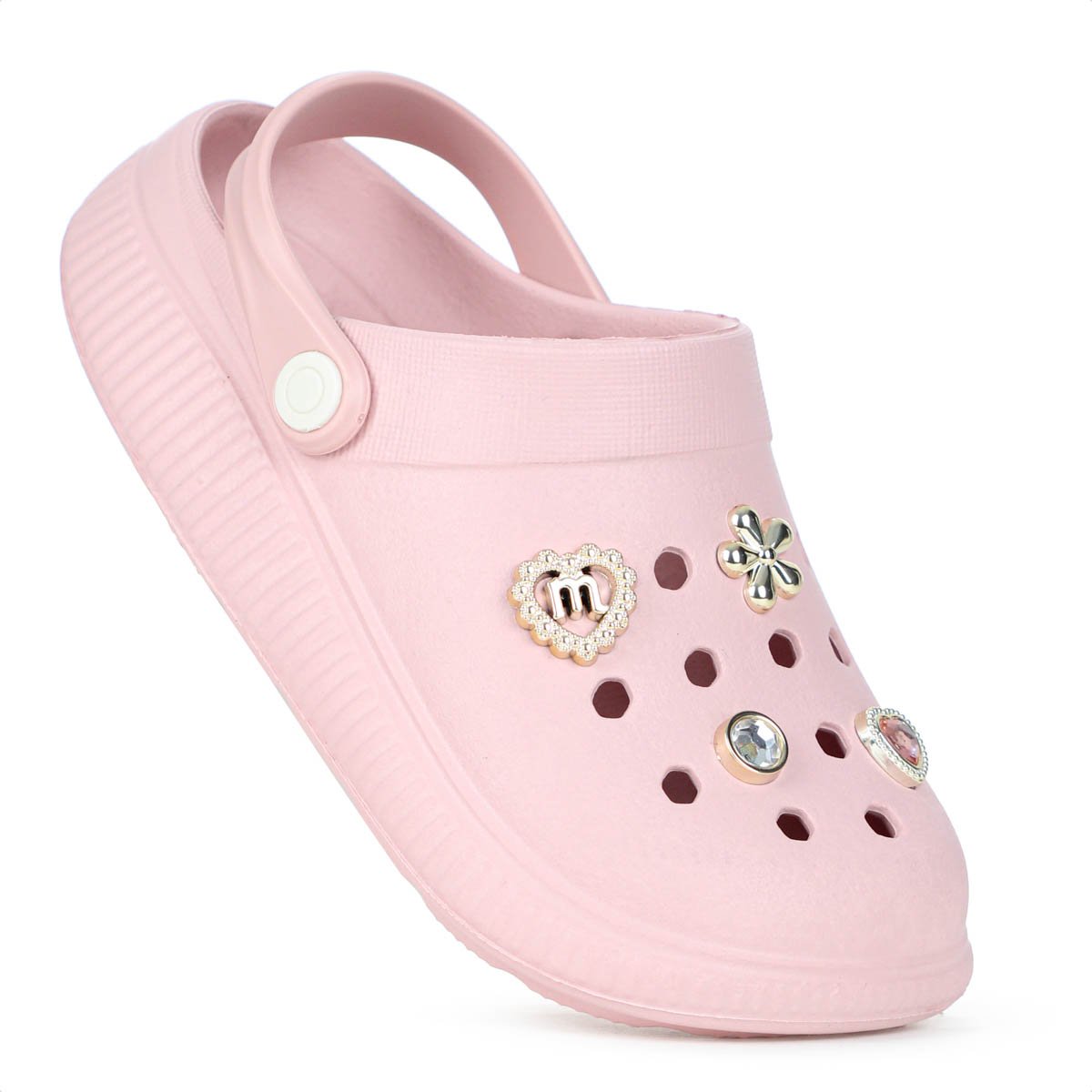 Sandalia Babuche Molekinha Clog Rosa Claro - Infantil Rosa 6