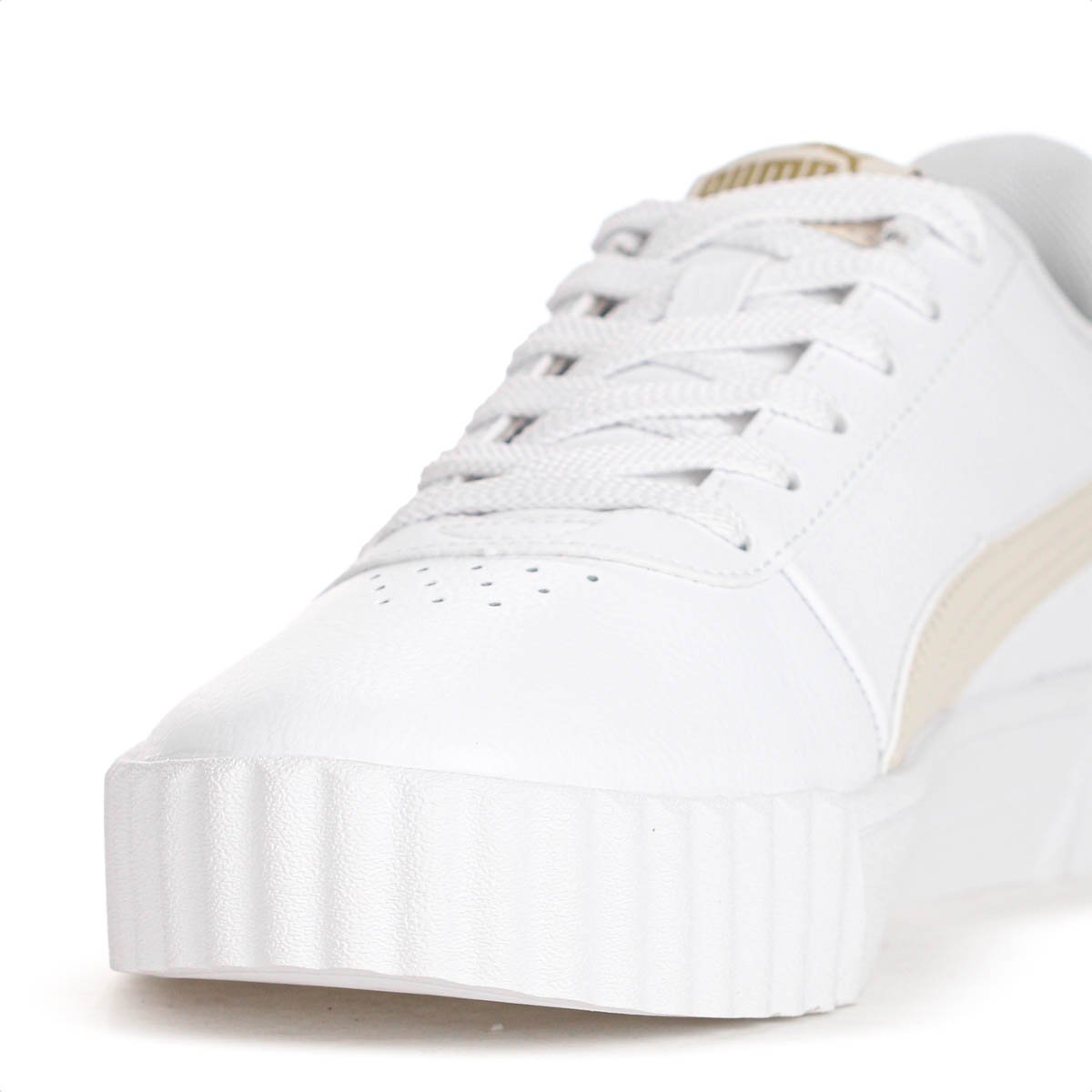 Tenis Puma Carina 3.0 BDP Branco Creme e Dourado - Feminino Branco 6