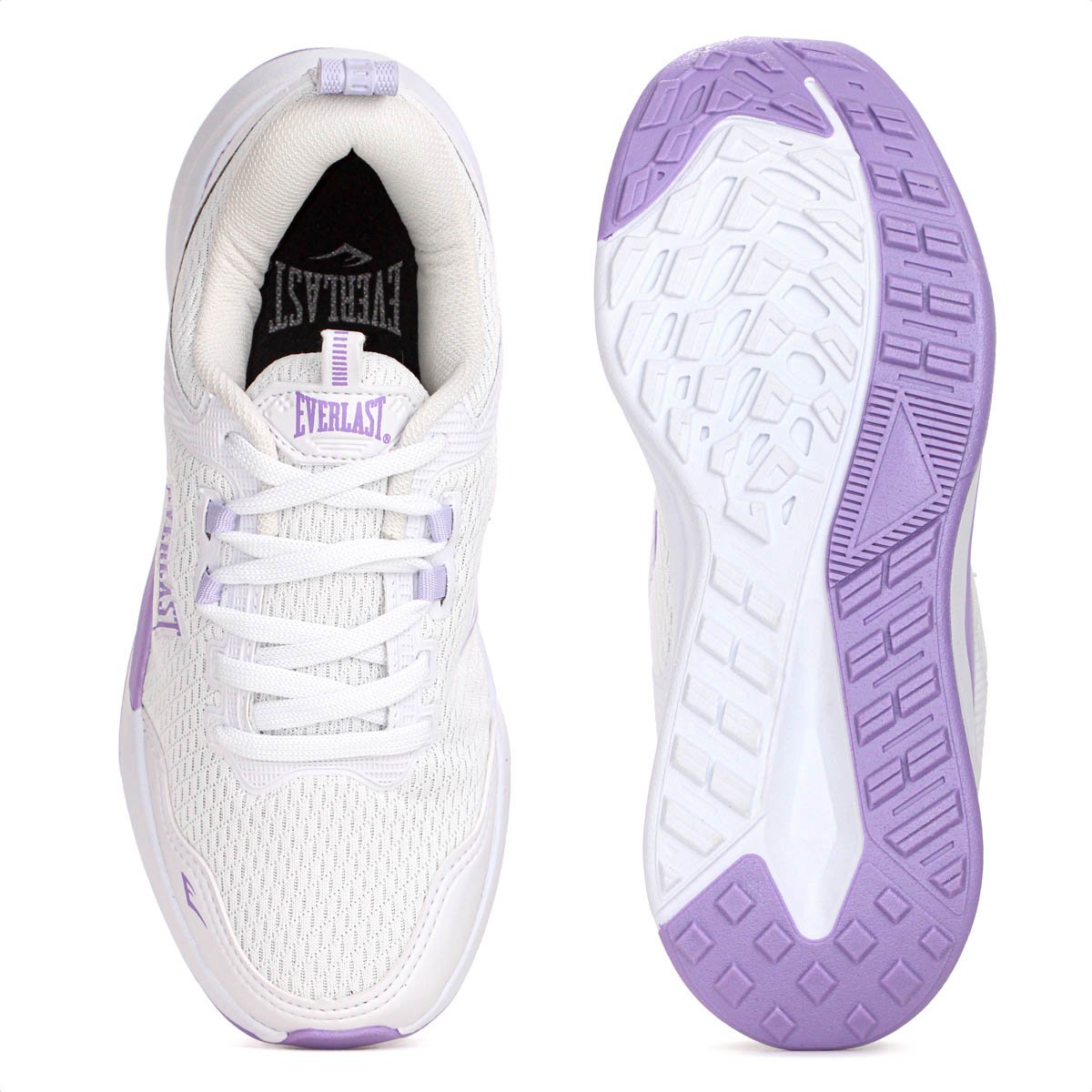 Tenis Everlast Solo Branco e Lilas - Feminino Branco 7