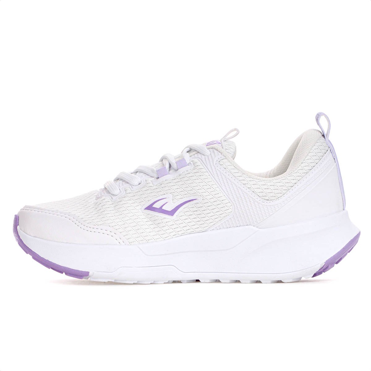 Tenis Everlast Solo Branco e Lilas - Feminino Branco 2