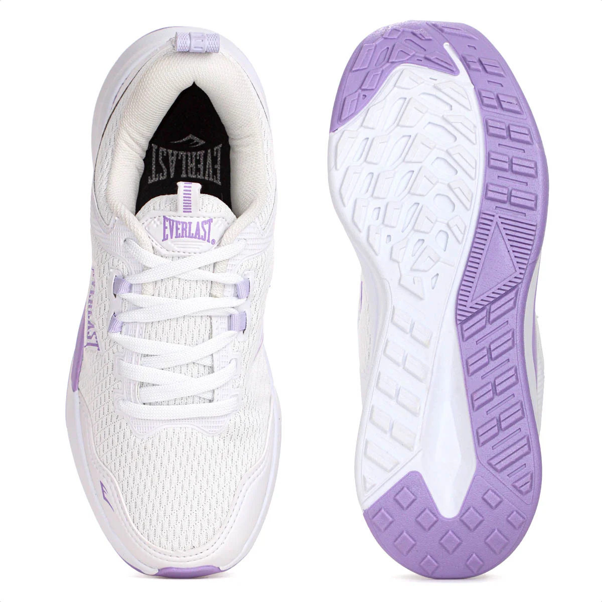 Tenis Everlast Solo Branco e Lilas - Feminino Branco 4
