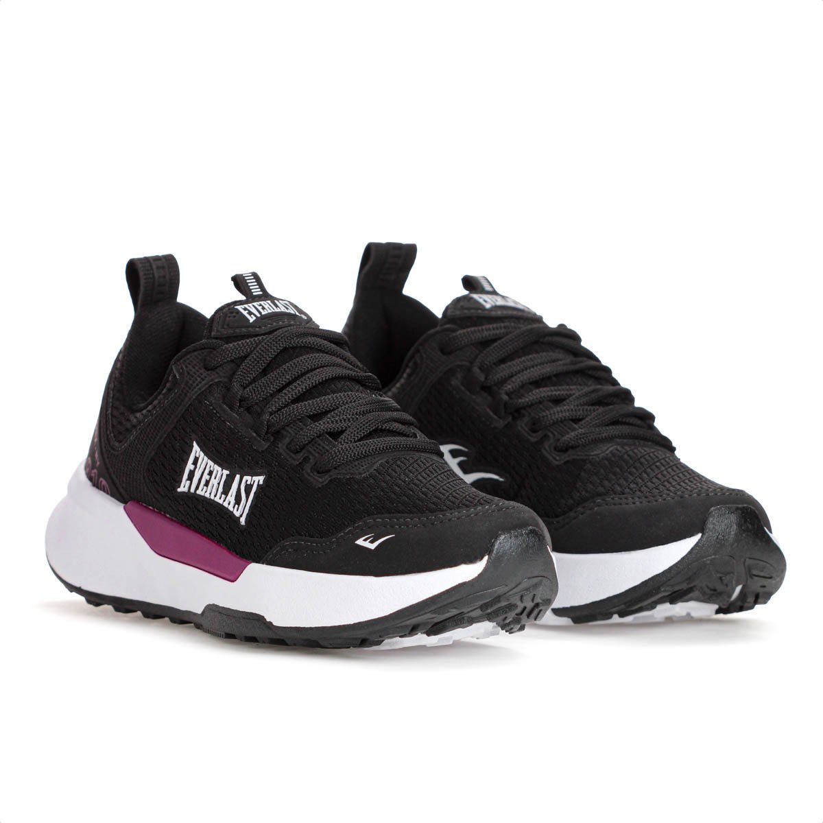 Tenis Everlast Solo Preto e Roxo - Feminino Preto 3