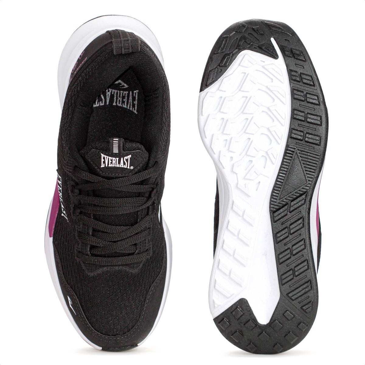 Tenis Everlast Solo Preto e Roxo - Feminino Preto 4