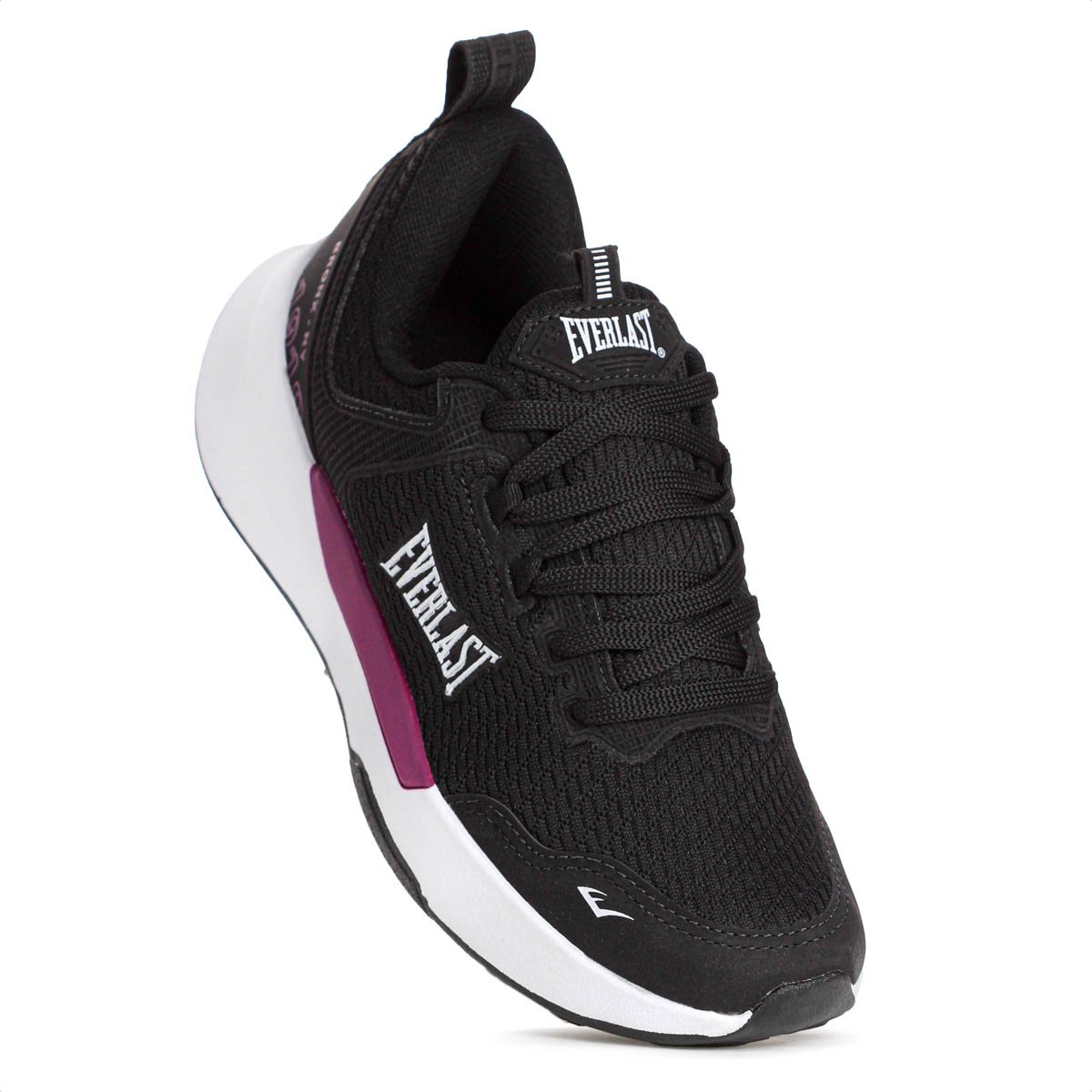 Tenis Everlast Solo Preto e Roxo - Feminino Preto 5