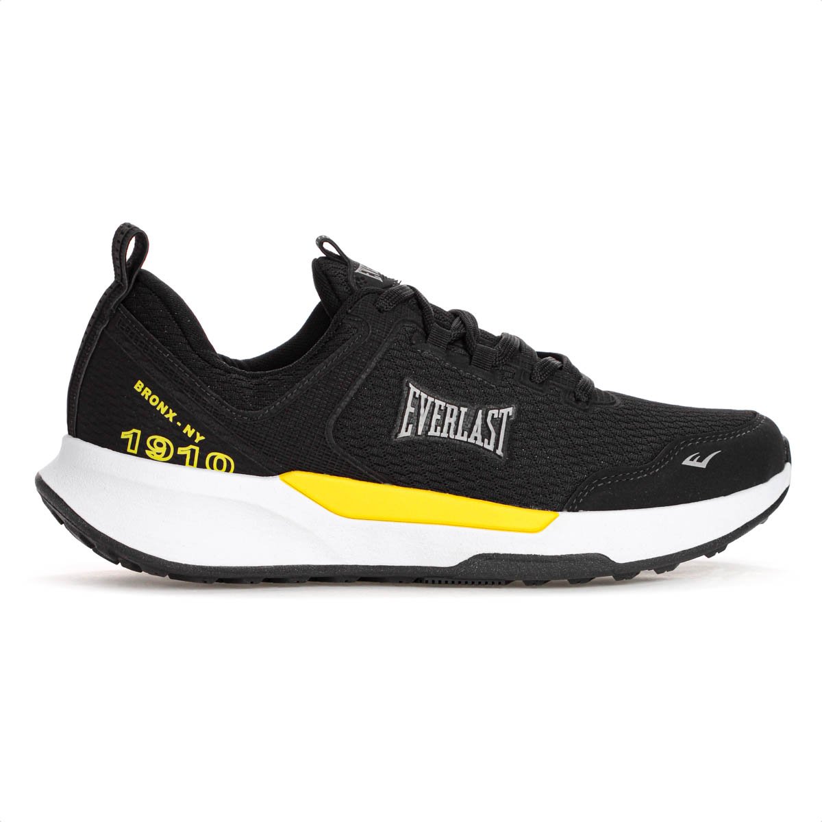 Tenis Everlast Solo Preto e Amarelo - Masculino