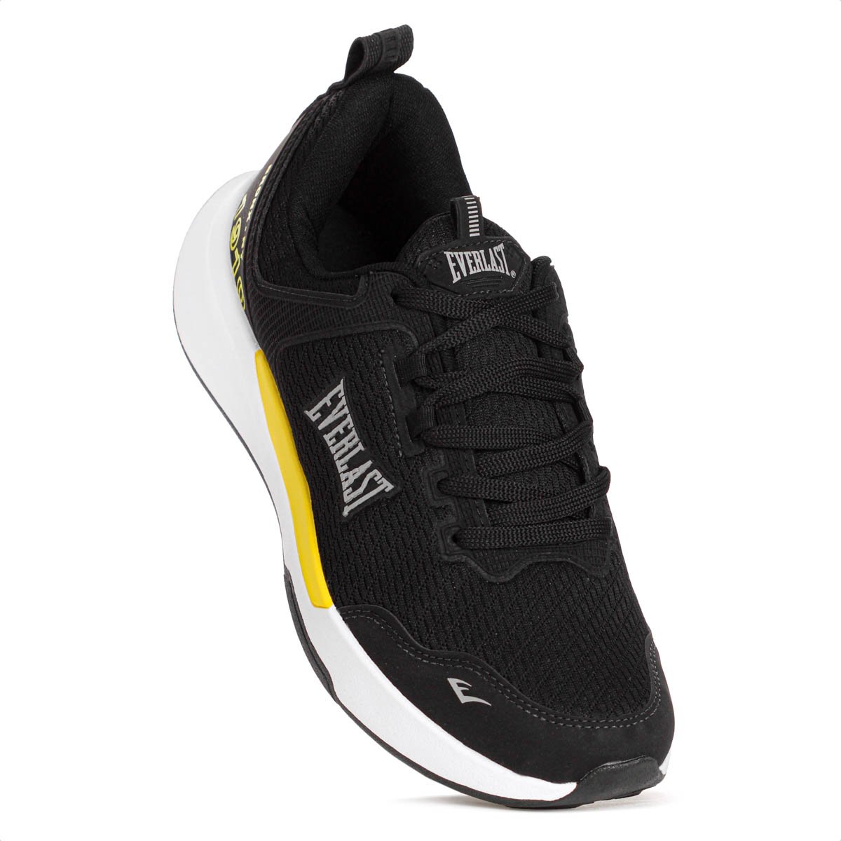 Tenis Everlast Solo Preto e Amarelo - Masculino Preto 5