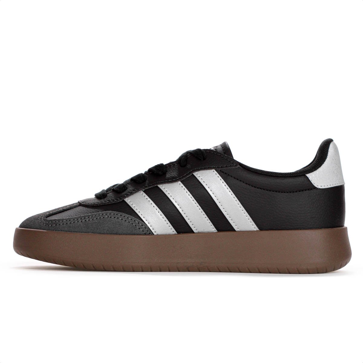 Tenis Adidas Barreda Preto Prata e Marrom - Feminino Preto 2