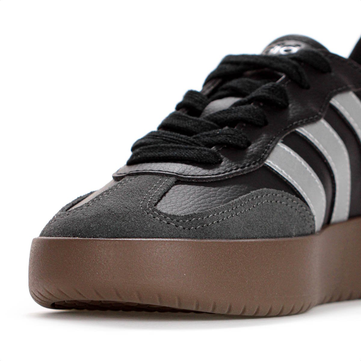 Tenis Adidas Barreda Preto Prata e Marrom - Feminino Preto 6