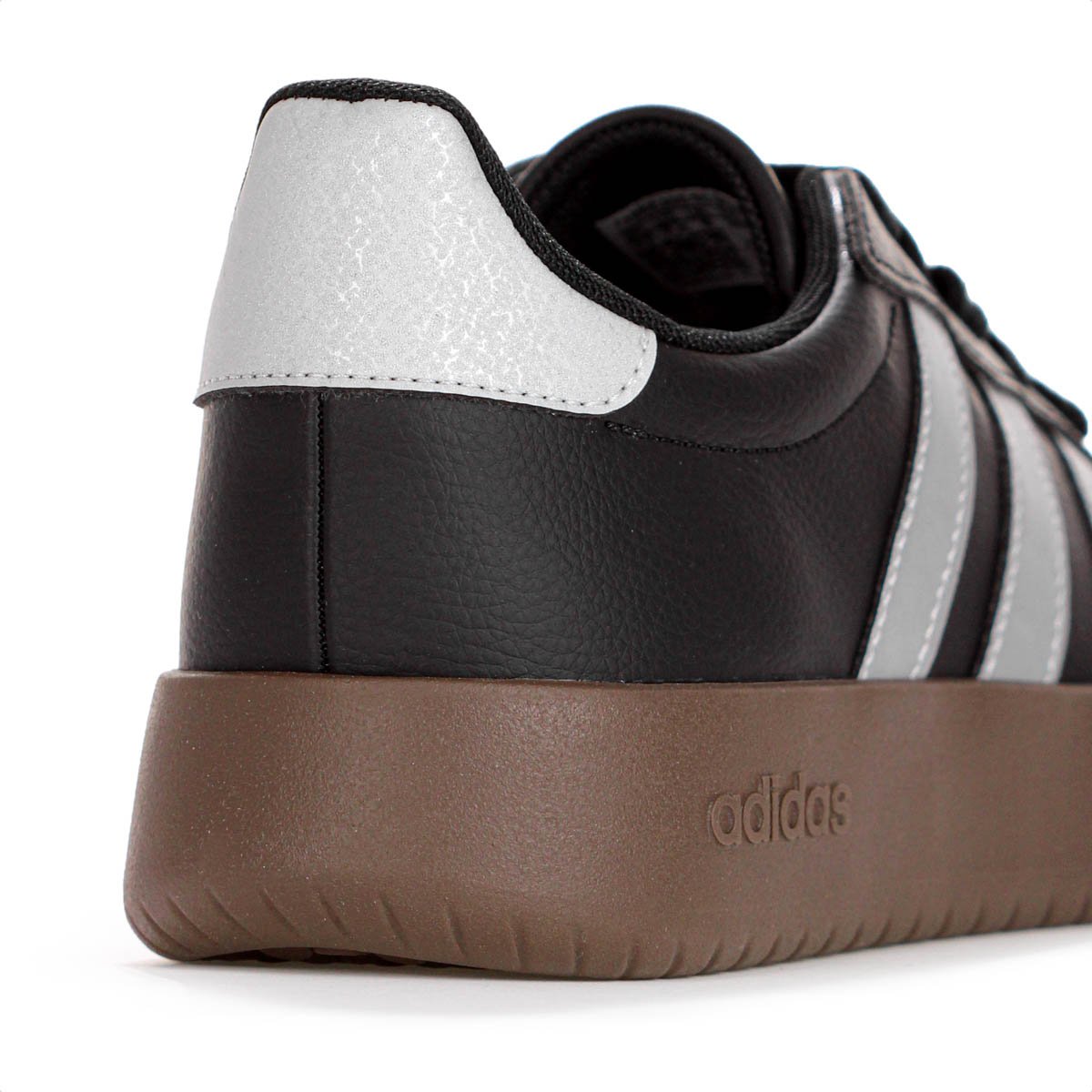 Tenis Adidas Barreda Preto Prata e Marrom - Feminino Preto 7