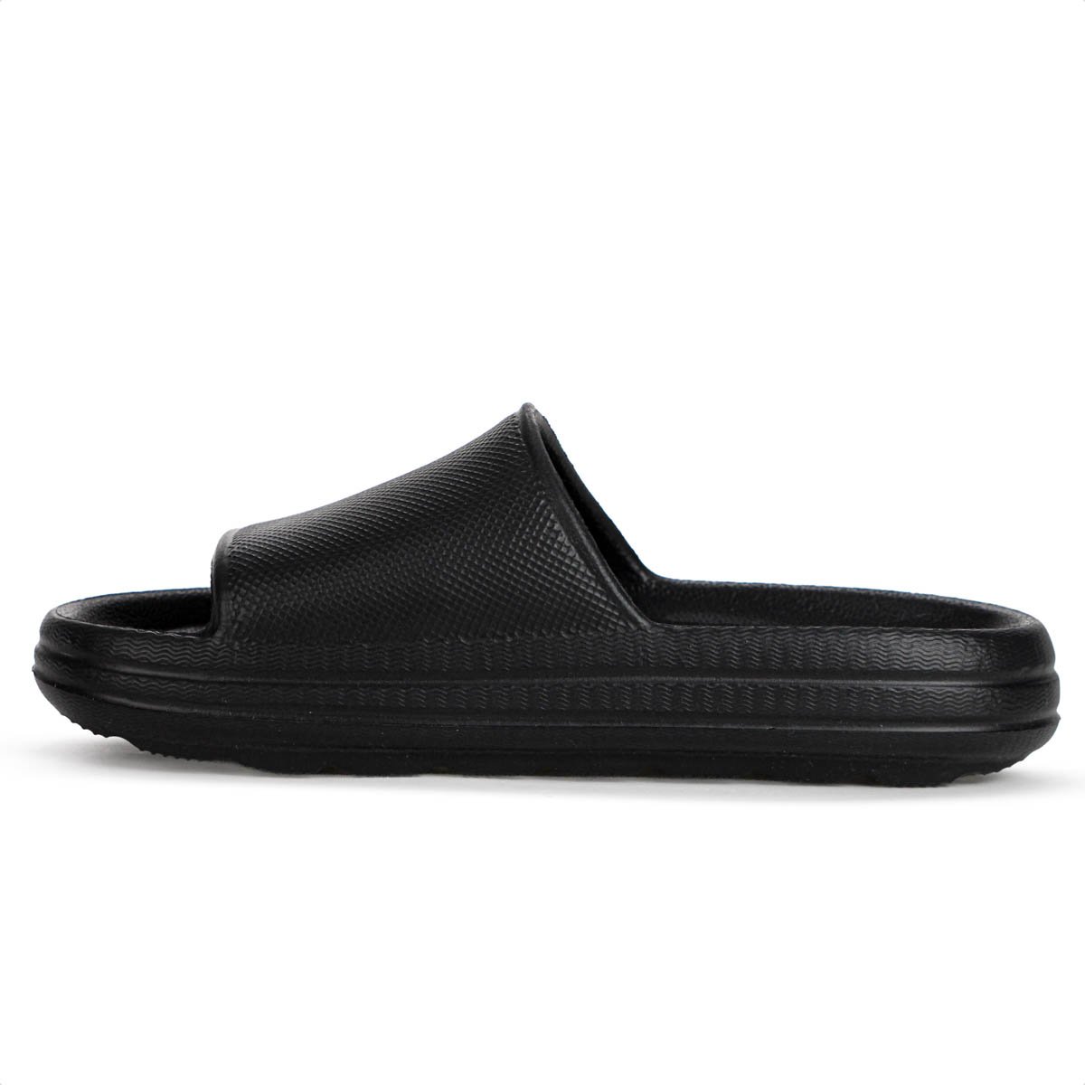 Chinelo Molekinho Slide Basico Preto - Infantil Preto 3