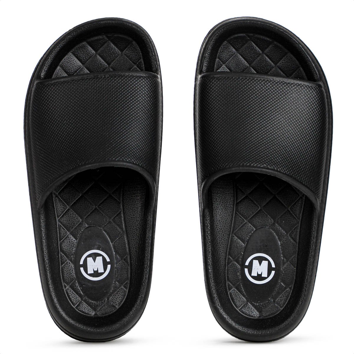 Chinelo Molekinho Slide Basico Preto - Infantil Preto 5