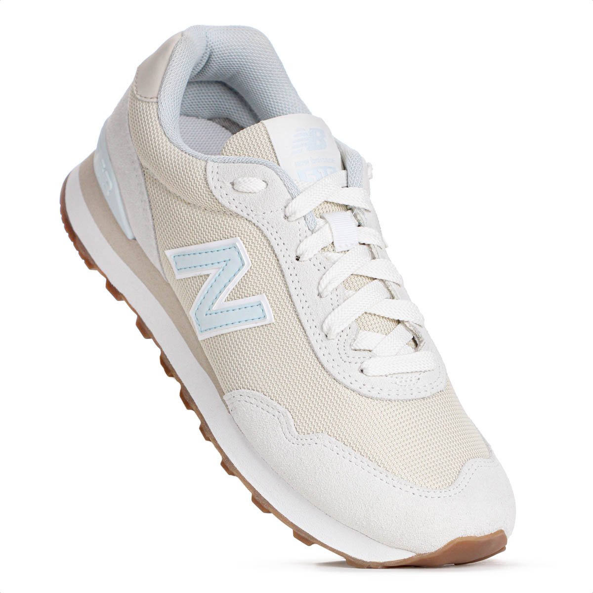 Tenis New Balance 515v2 Bege Cinza e Azul Claro - Feminino Bege 5
