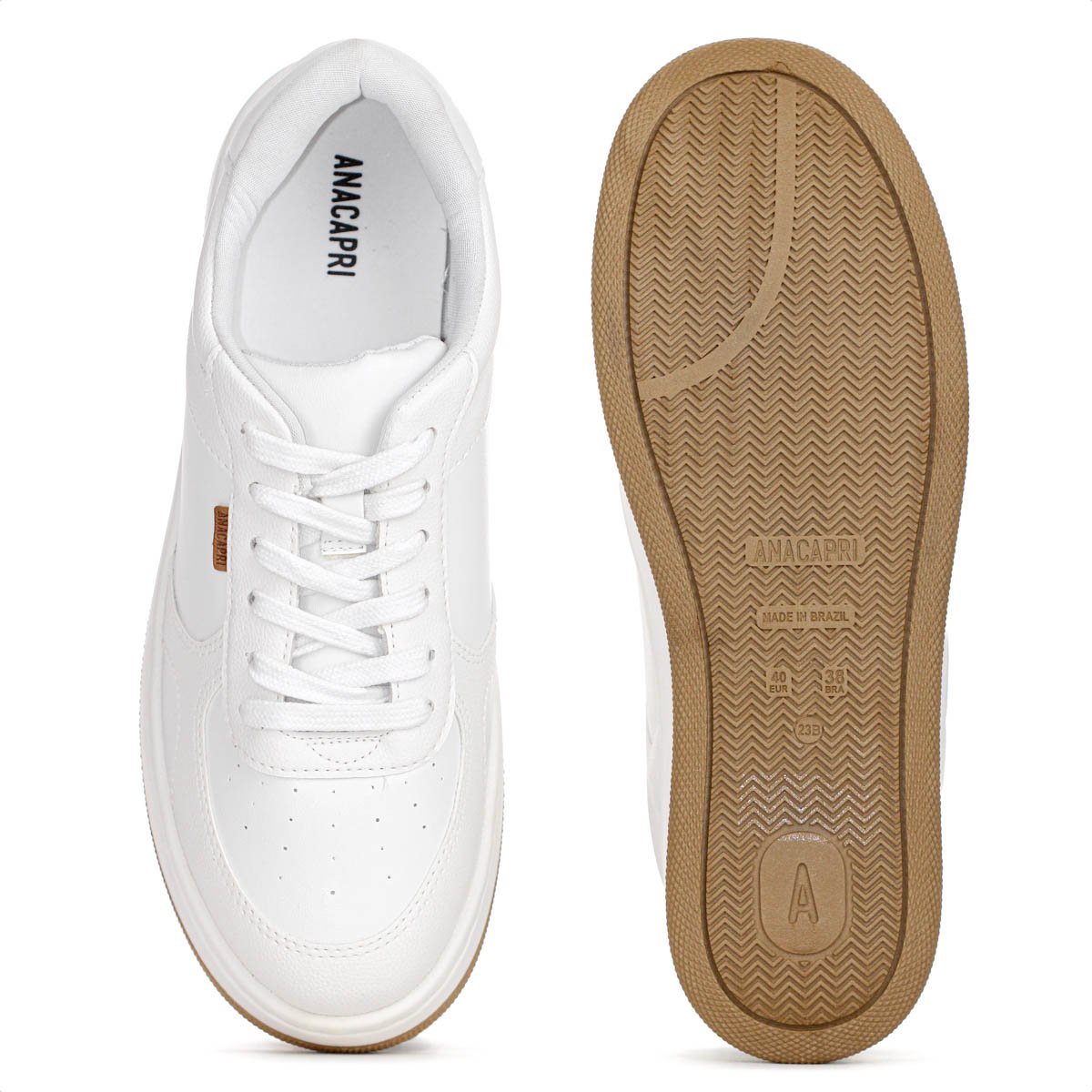 Tenis Anacapri AC28 Virginia Fonseca Branco - Feminino Branco 4