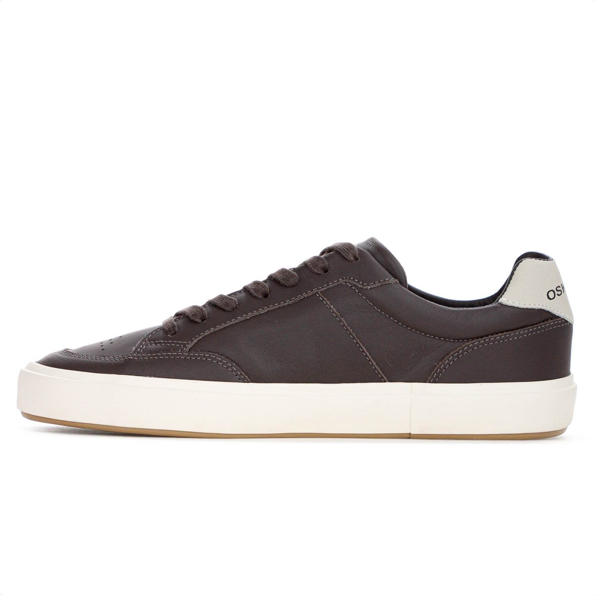 Tenis Osklen Float Couro Marrom Escuro - Masculino Marrom 2