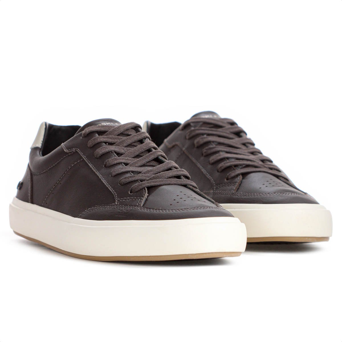 Tenis Osklen Float Couro Marrom Escuro - Masculino Marrom 4