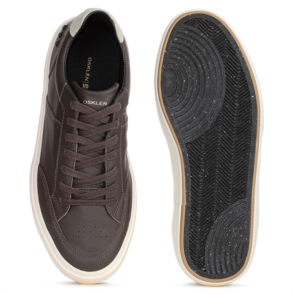 Tenis Osklen Float Couro Marrom Escuro - Masculino Marrom 7