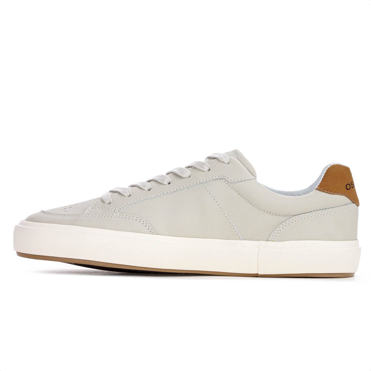 Tenis Osklen Float Couro Cinza Claro - Masculino Cinza 2