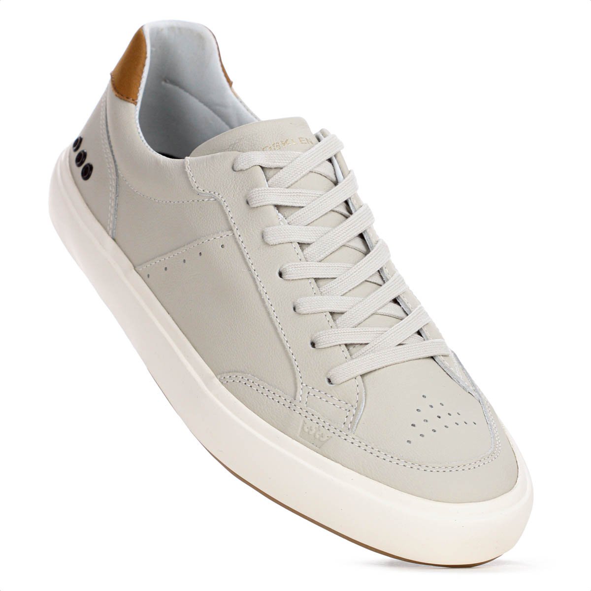 Tenis Osklen Float Couro Cinza Claro - Masculino Cinza 3