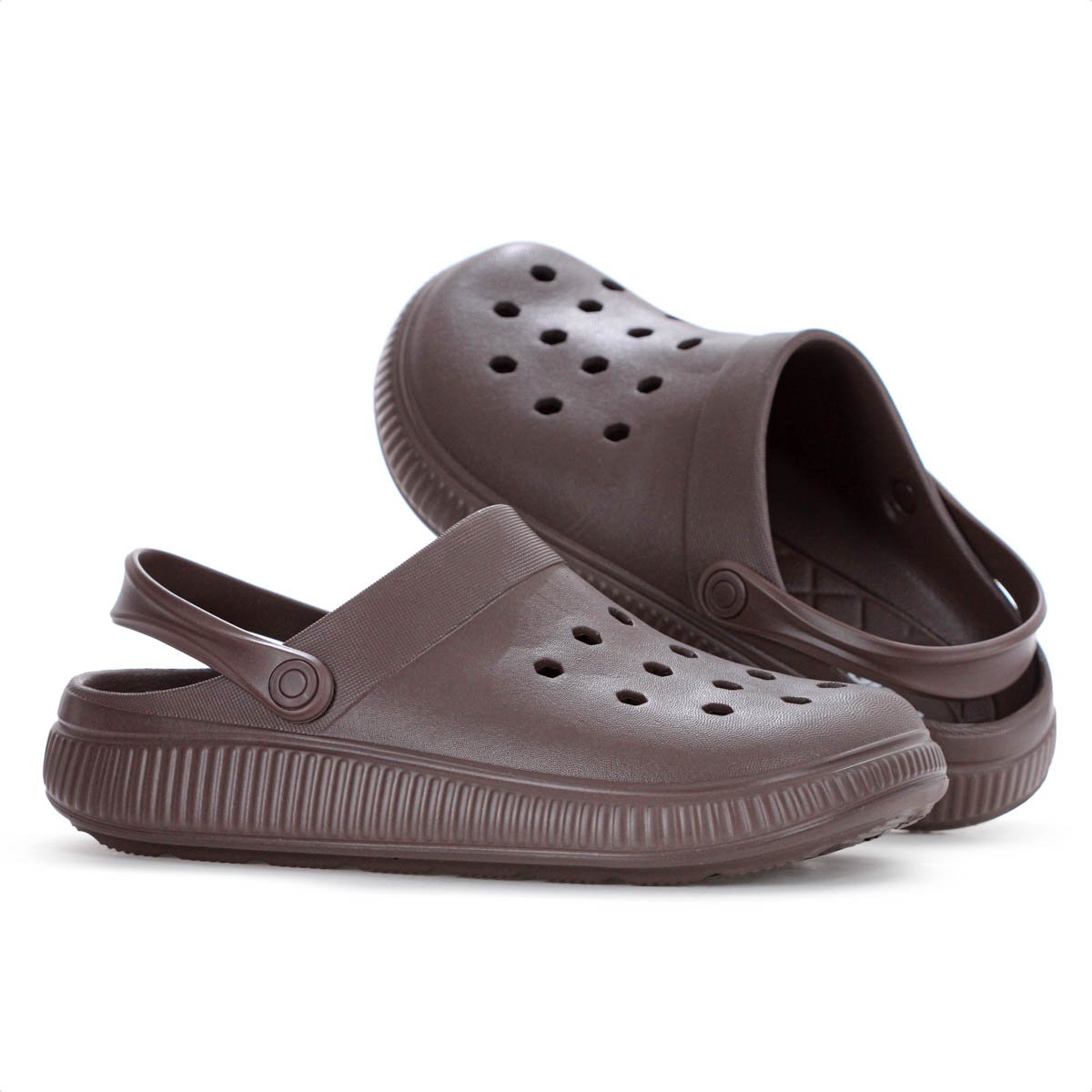 Sandalia Babuche Moleca Injetada Marrom - Feminino Marrom 10