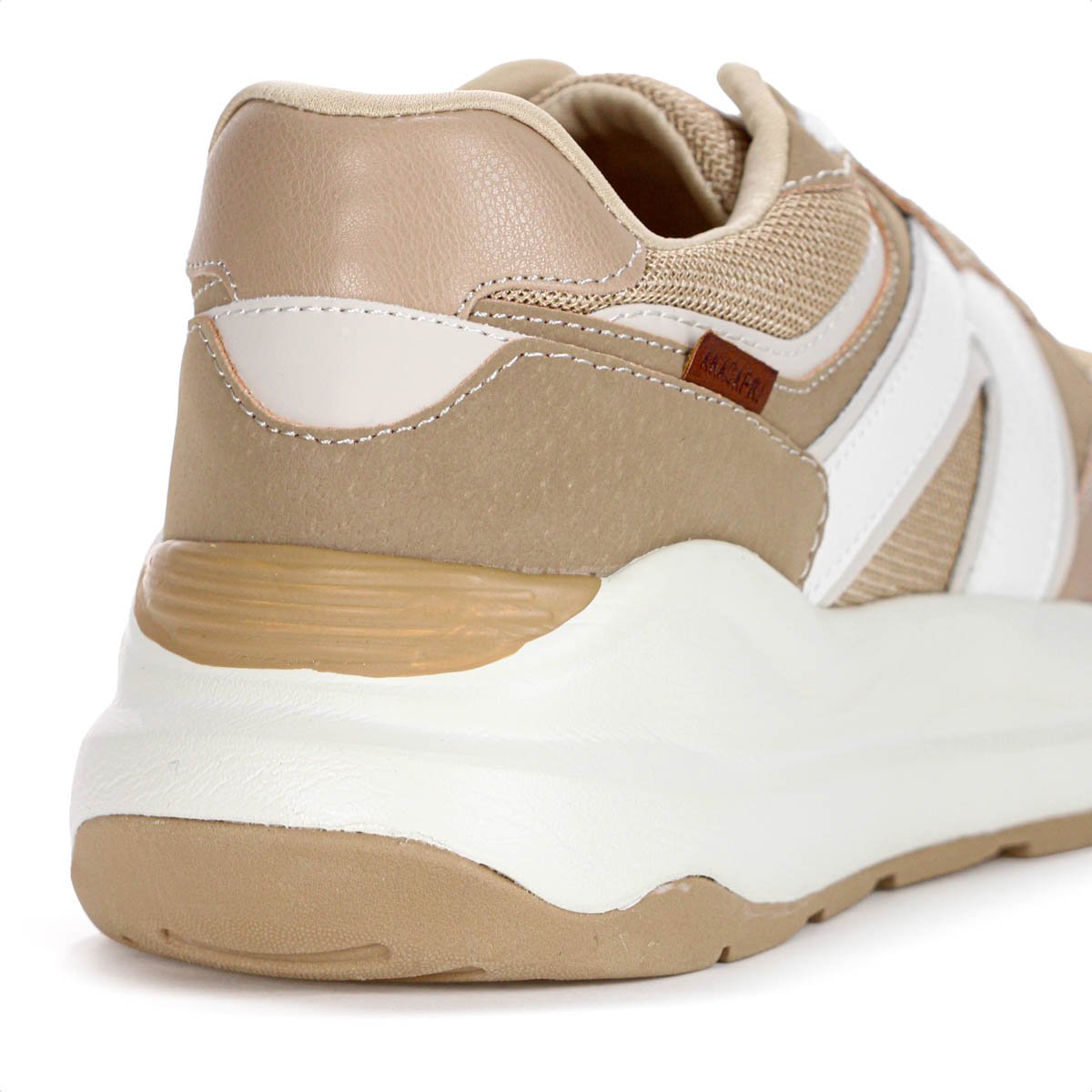 Tenis Anacapri Sporty Mia Virginia Fonseca Marrom Claro e Branco - Feminino Marrom 7