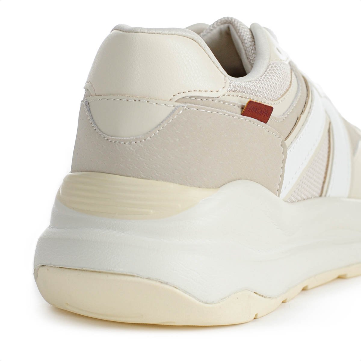 Tenis Anacapri Sporty Mia Virginia Fonseca Bege e Off White - Feminino Bege 4