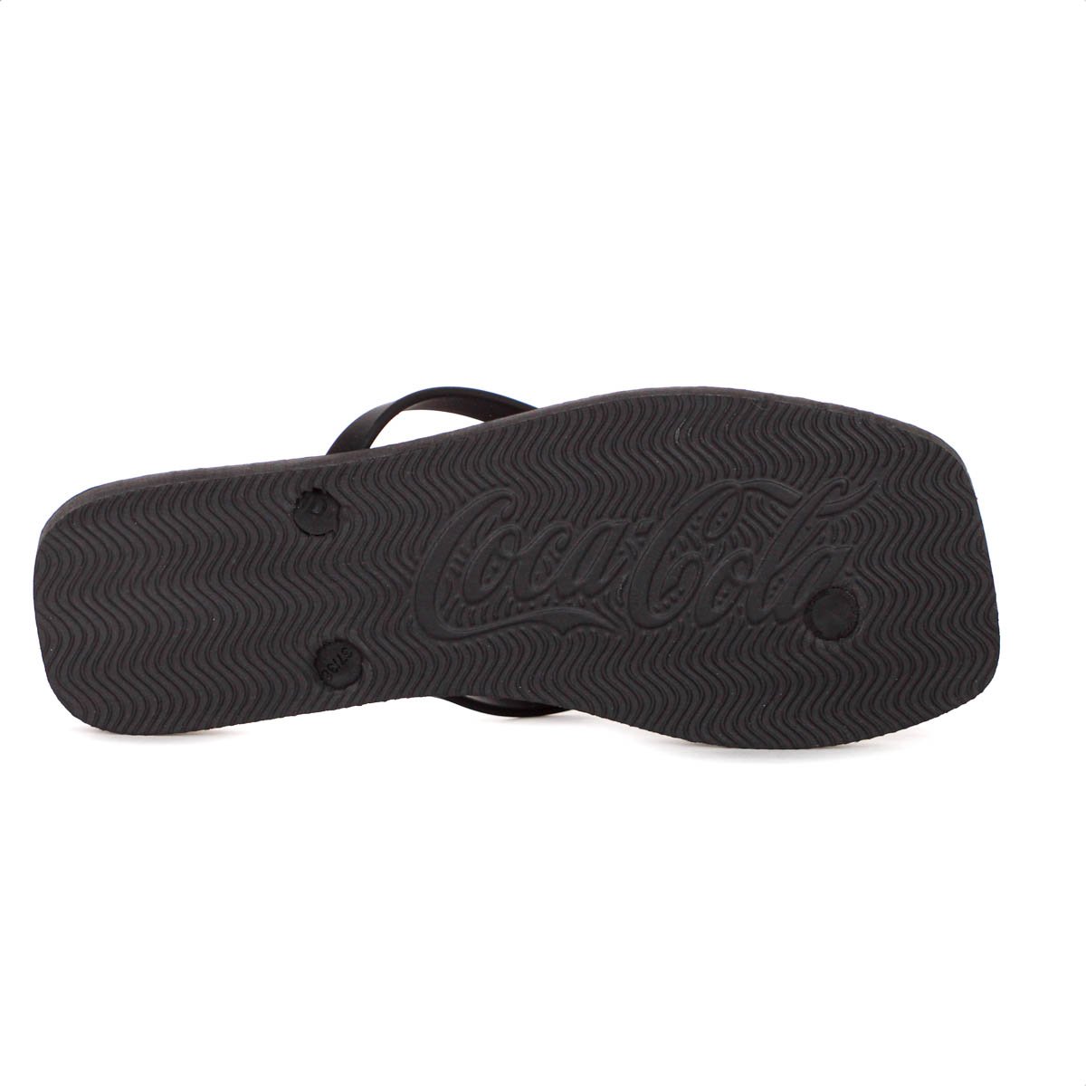 Chinelo Coca Cola Square Lilium Preto - Feminino  Preto 7