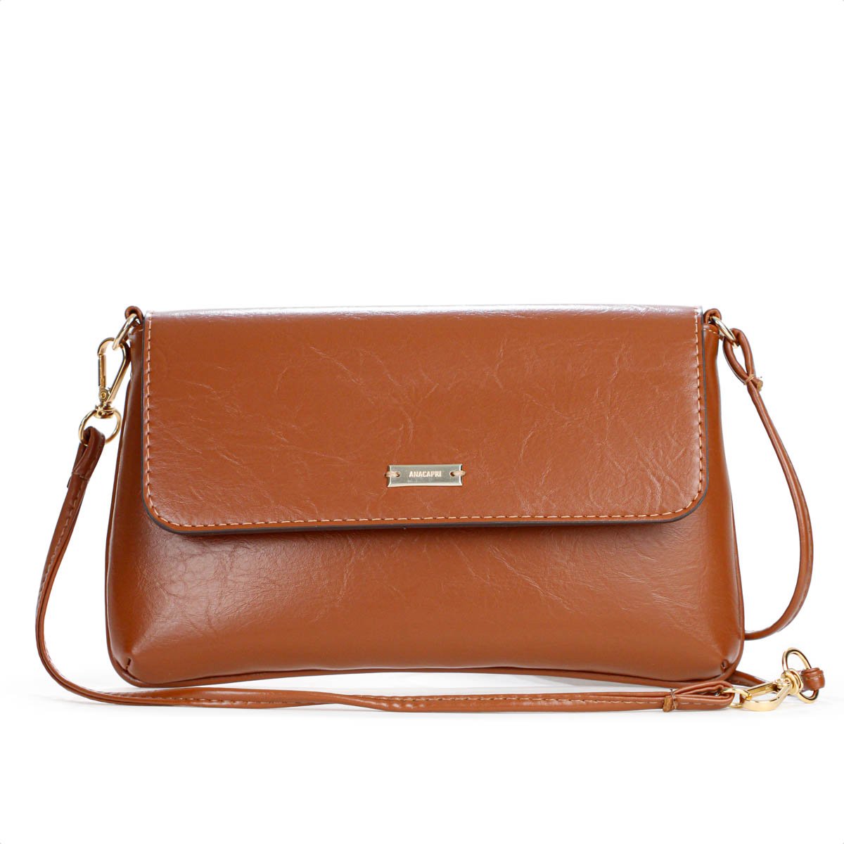 Bolsa Media Anacapri Tiracolo Urban Marrom - Feminino Marrom 2