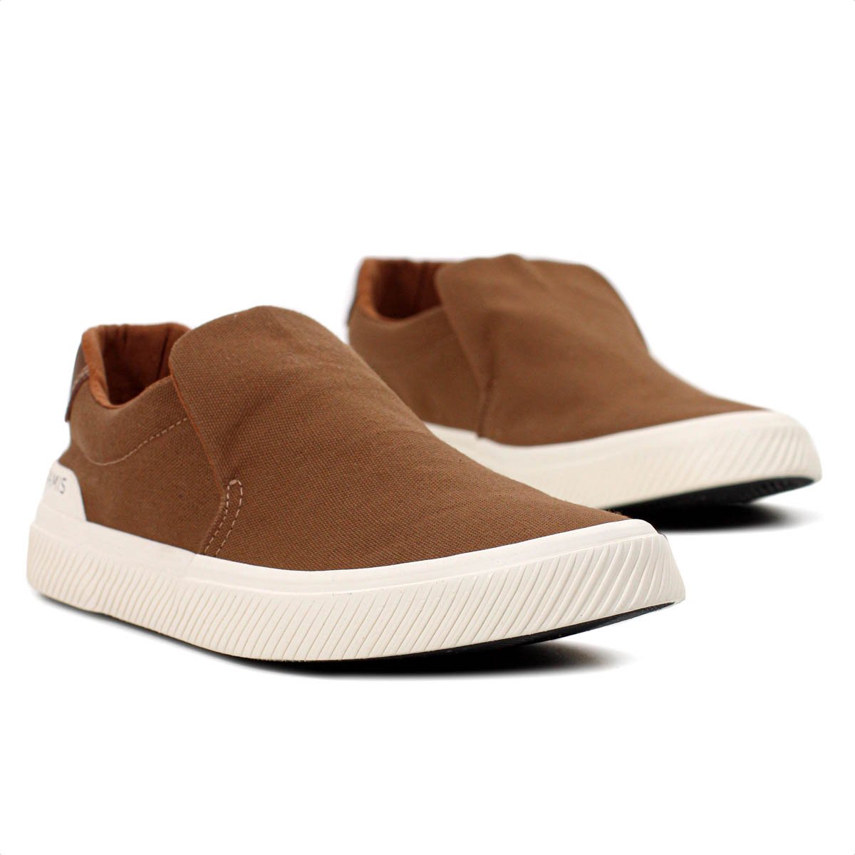 Tenis Aramis Daily Slip Canvas Marrom Caramelo - Masculino Marrom 4