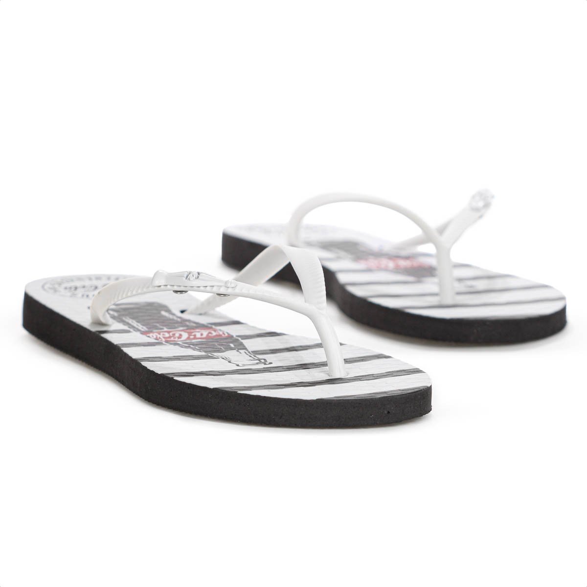 Chinelo Coca Cola Delicious Branco - Feminino Branco 2