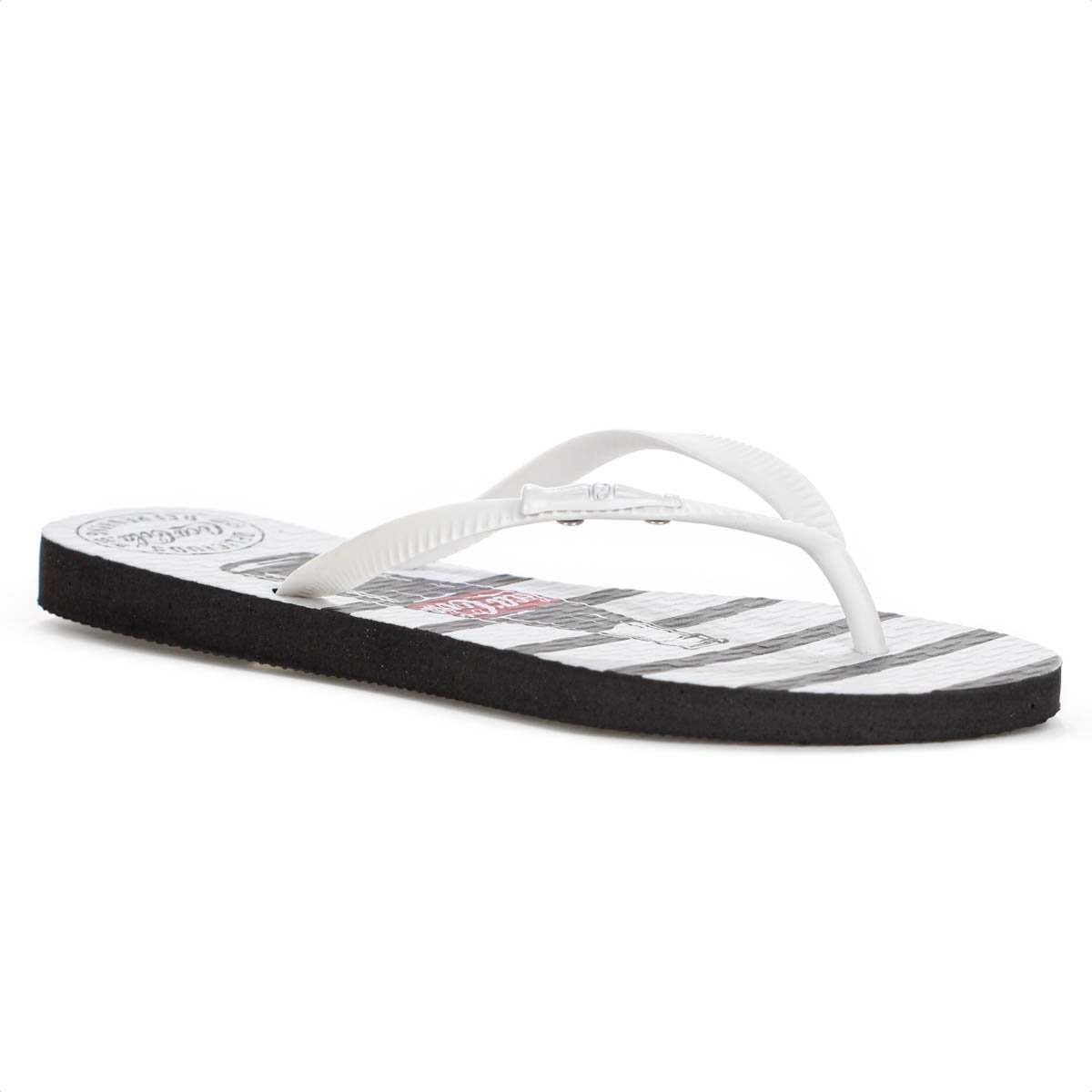 Chinelo Coca Cola Delicious Branco - Feminino Branco 3