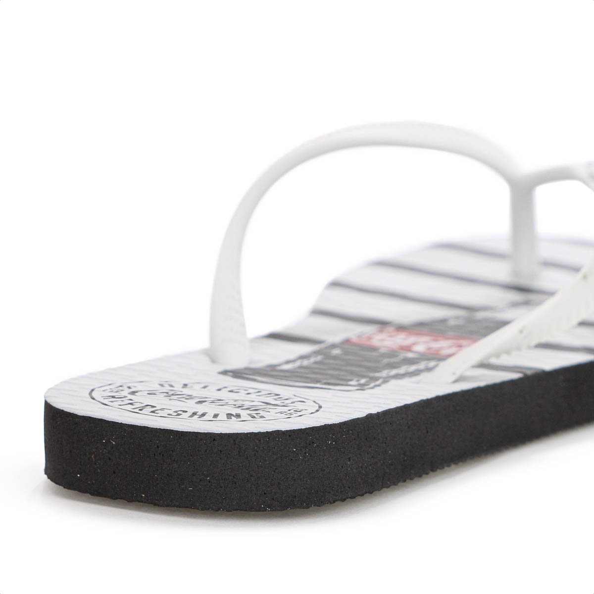 Chinelo Coca Cola Delicious Branco - Feminino Branco 9