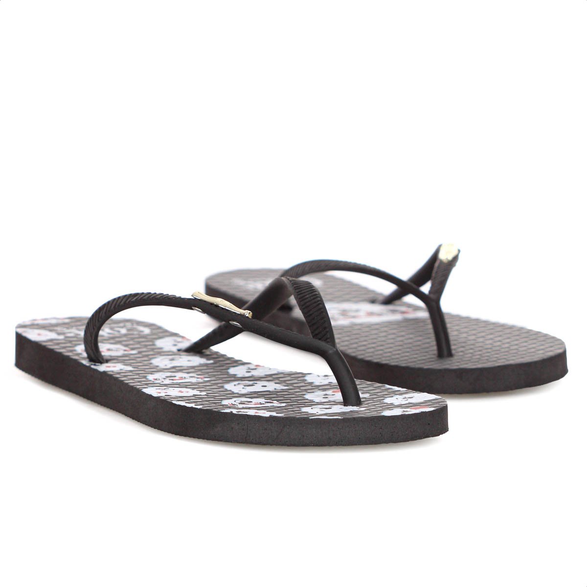 Chinelo Coca Cola Coke Bear Preto - Feminino Preto 4