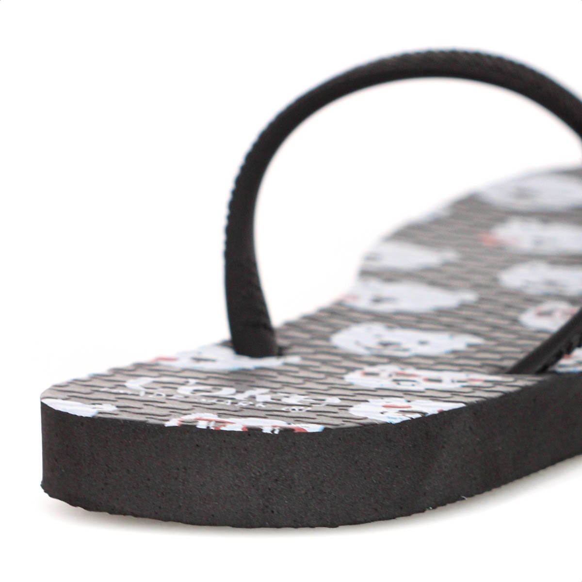 Chinelo Coca Cola Coke Bear Preto - Feminino Preto 9