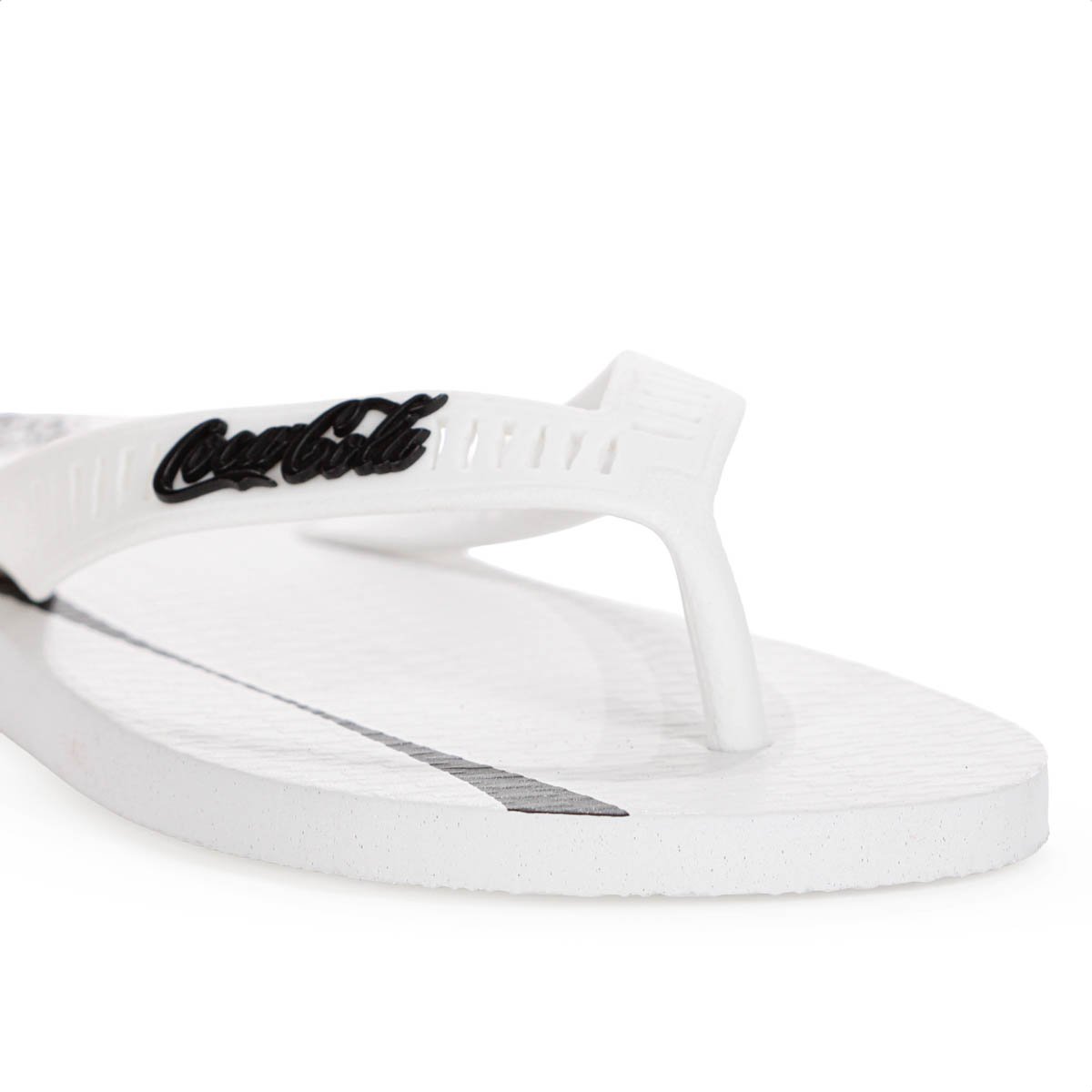Chinelo Coca Cola Share a Coke Branco e Preto - Masculino Branco 8